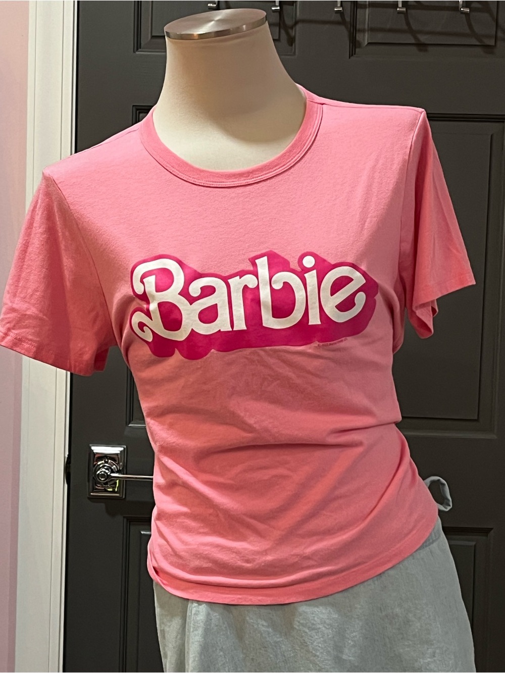 Old Navy Pink Short Sleeve Crewneck Top